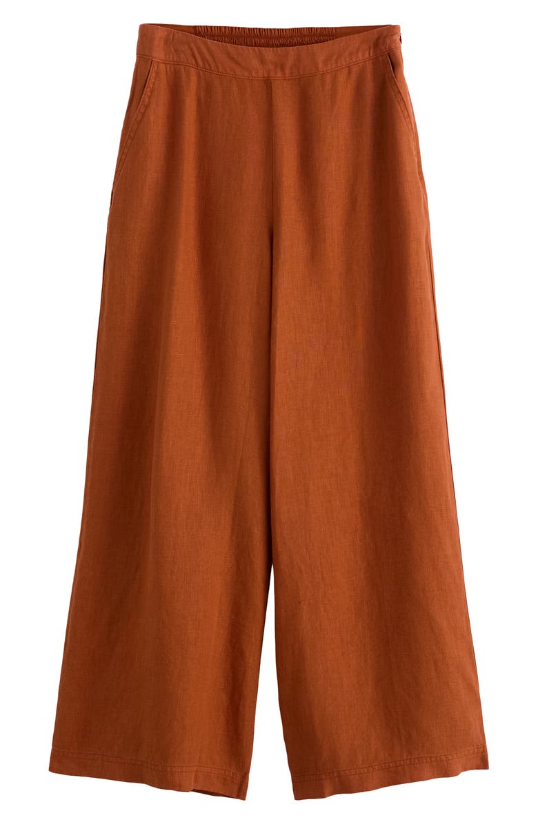 Seasalt Cornwall Merrivale Linen Culottes, Alternate, color, Oar