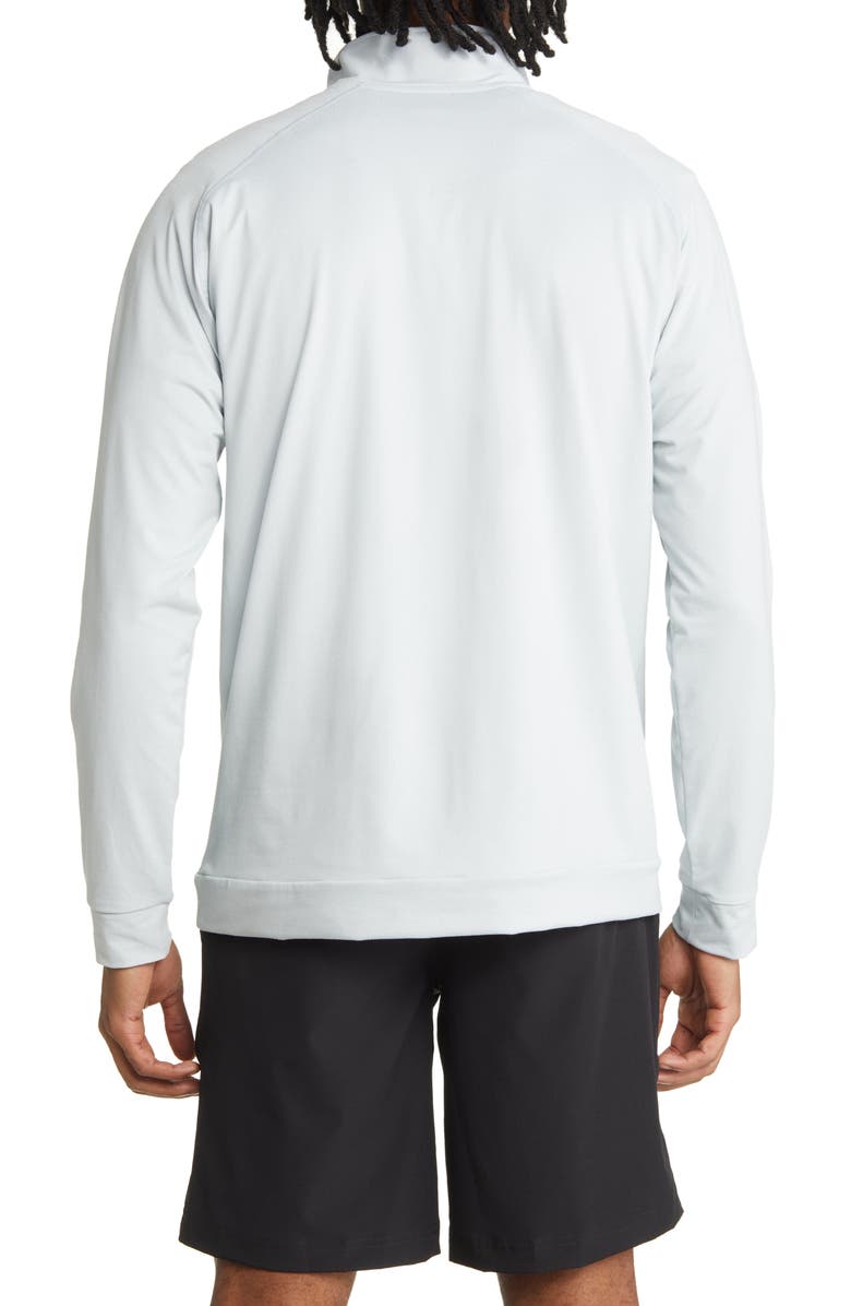 Swannies Graham Quarter Zip Golf Pullover, Alternate, color, Fog Heather-Navy