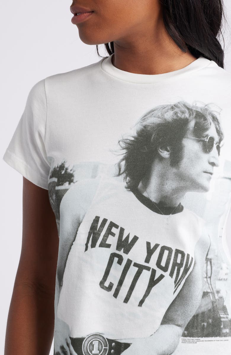 Daydreamer John Lennon NYC Cotton Graphic T-Shirt, Alternate, color, 
