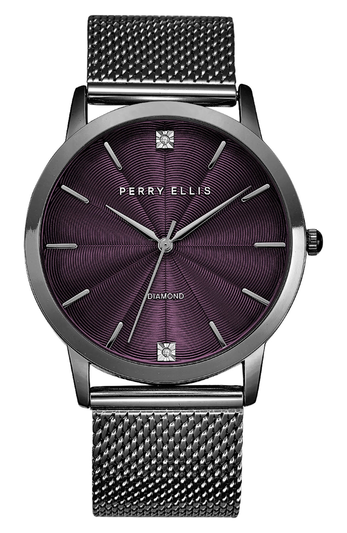 Ultra Slim  Mesh Strap Watch, 41mm