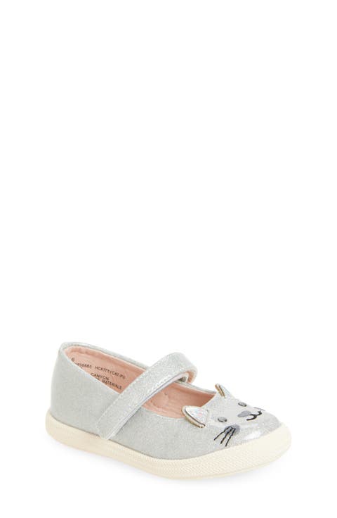 Kids' Kitty Cat Mary Jane Flat (Walker & Toddler)