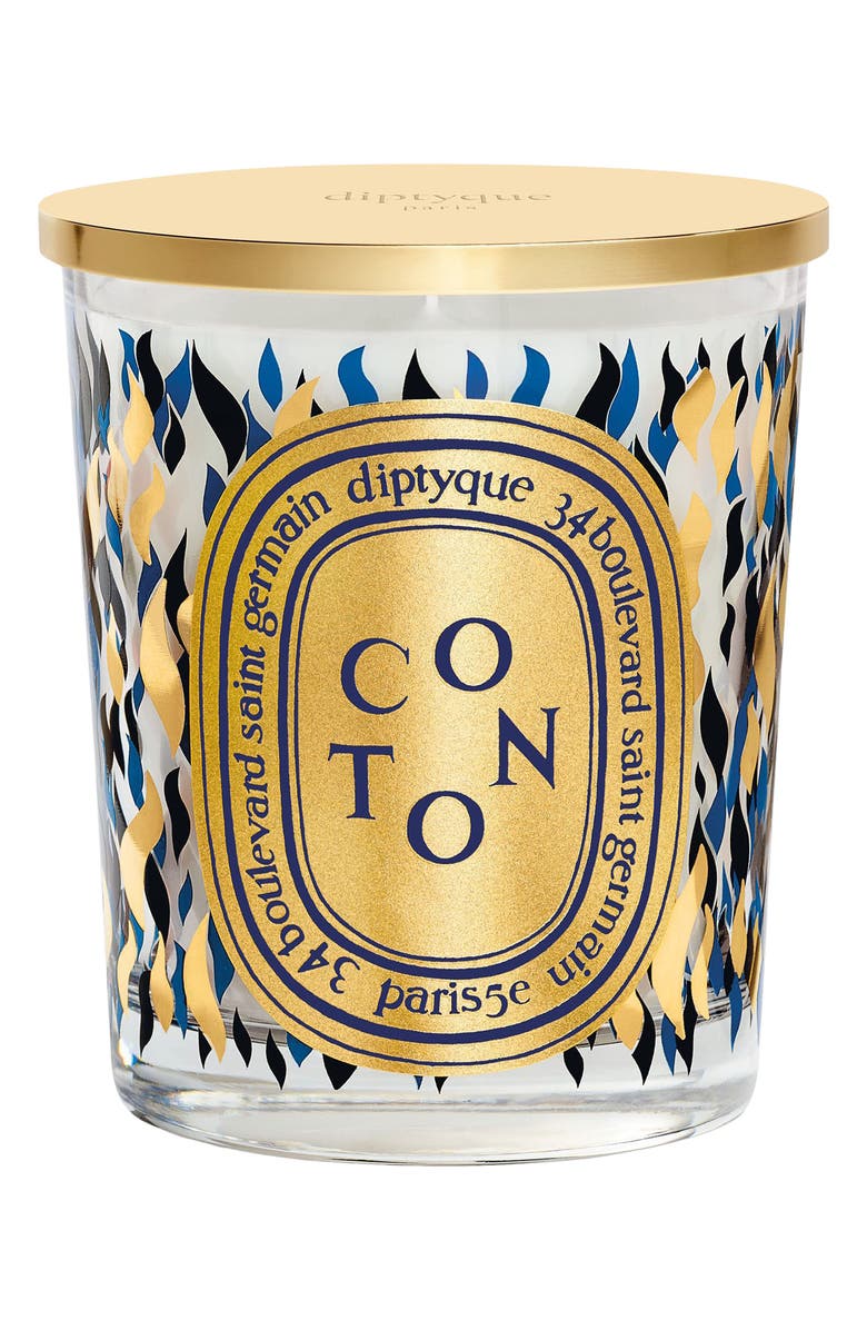 Diptyque Coton (Cotton) Scented Candle, Main, color,