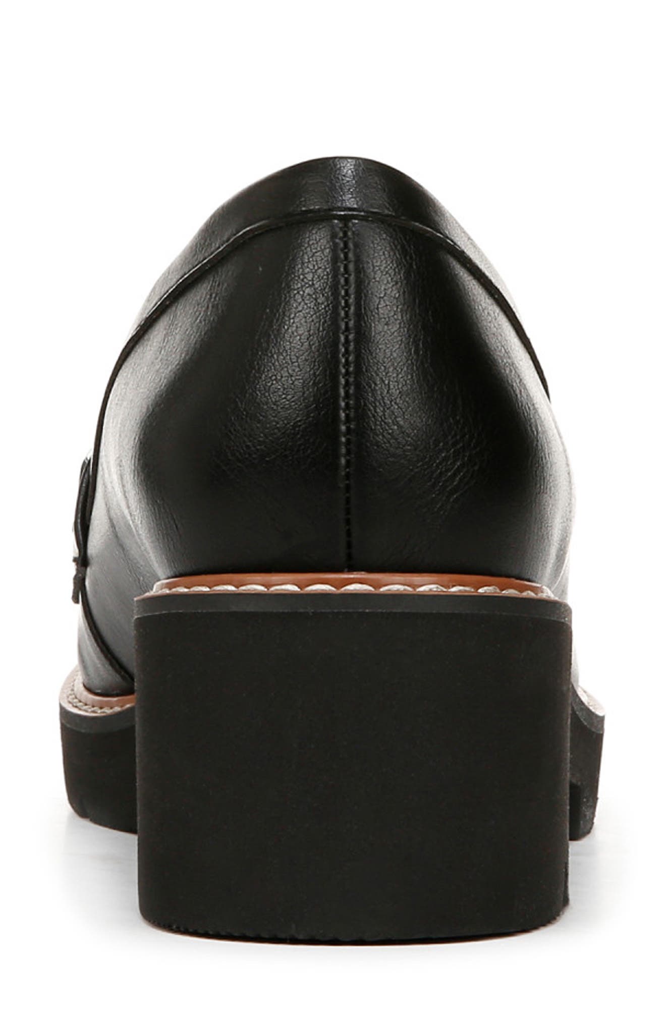 Naturalizer Cabana Slip-On Bit Loafer, Alternate, color, Black Faux Leather