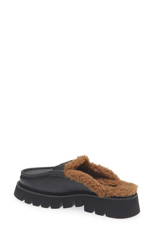 Pedro Garcia Savy Lug Sole Mule In Black