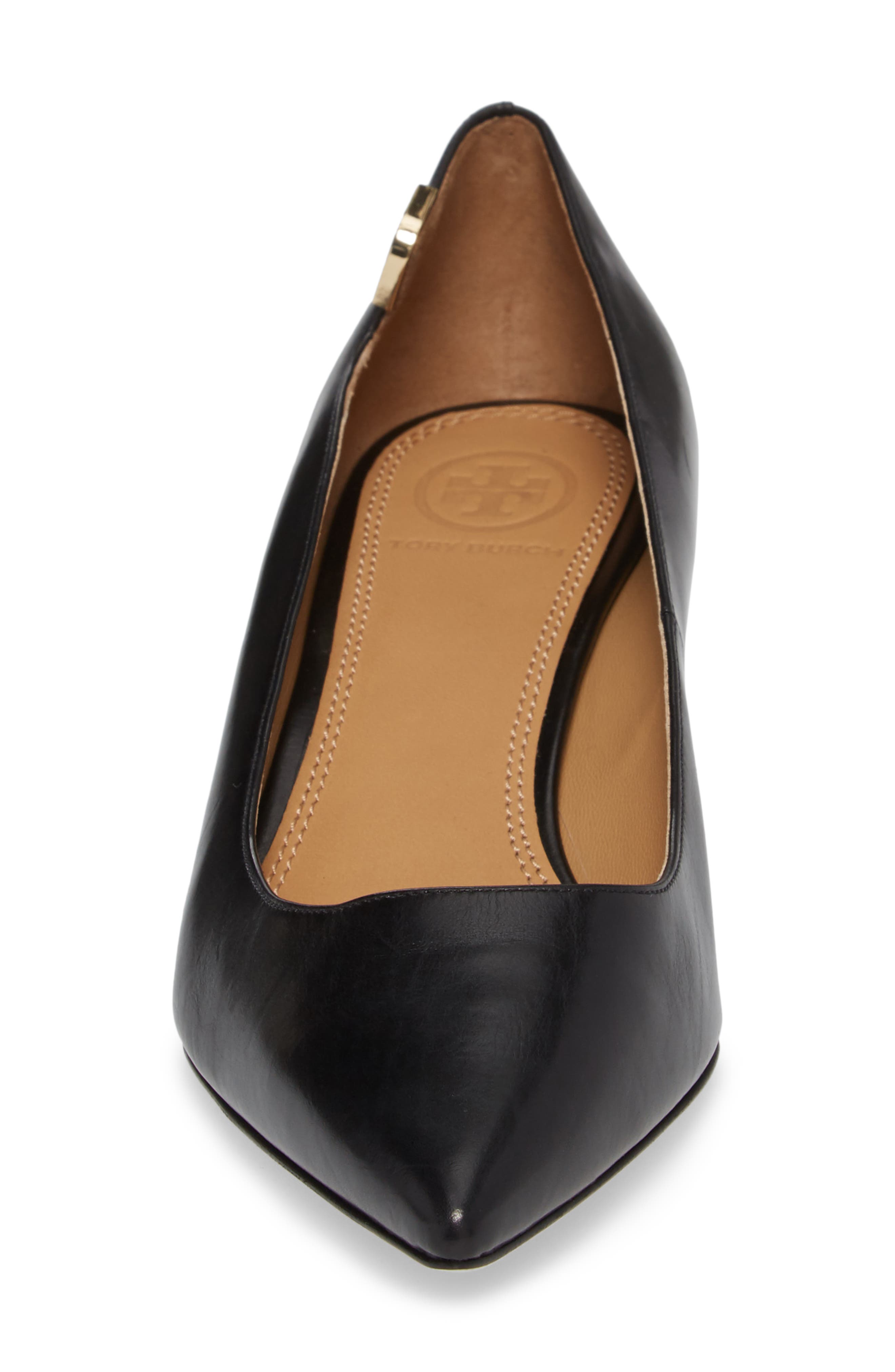 Elizabeth Pointy Toe Pump, Alternate, color, BLACK