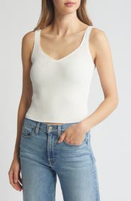 PAIGE Odile Rib Sweater Tank