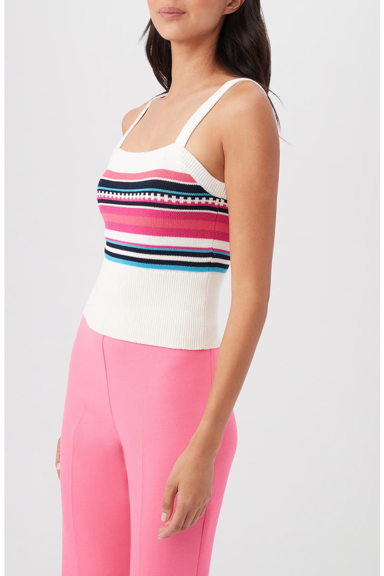 Casady Stripe Sweater Camisole, Alternate, color, WHITEWASH MULTI
