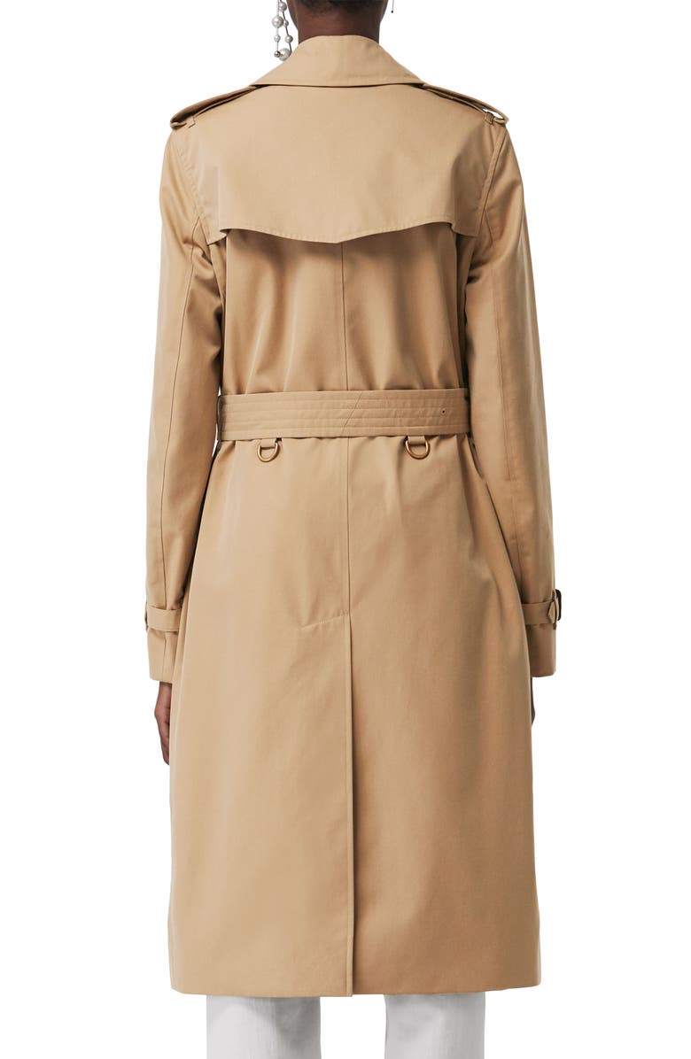 Burberry Kensington Long Trench Coat, Alternate, color,