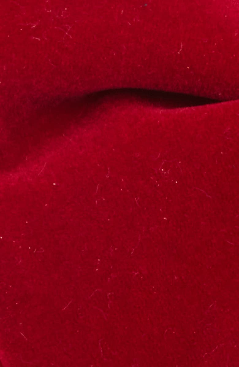 CLIFTON WILSON Silk Velvet Bow Tie, Alternate, color, Maroon