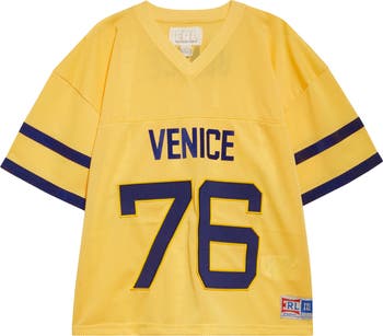 ERL☆VENICE 76 オーバーサイズ メッシュ Tシャツ ERL Gender Inclusive Venice '76 Mesh Football Jersey | Nordstrom