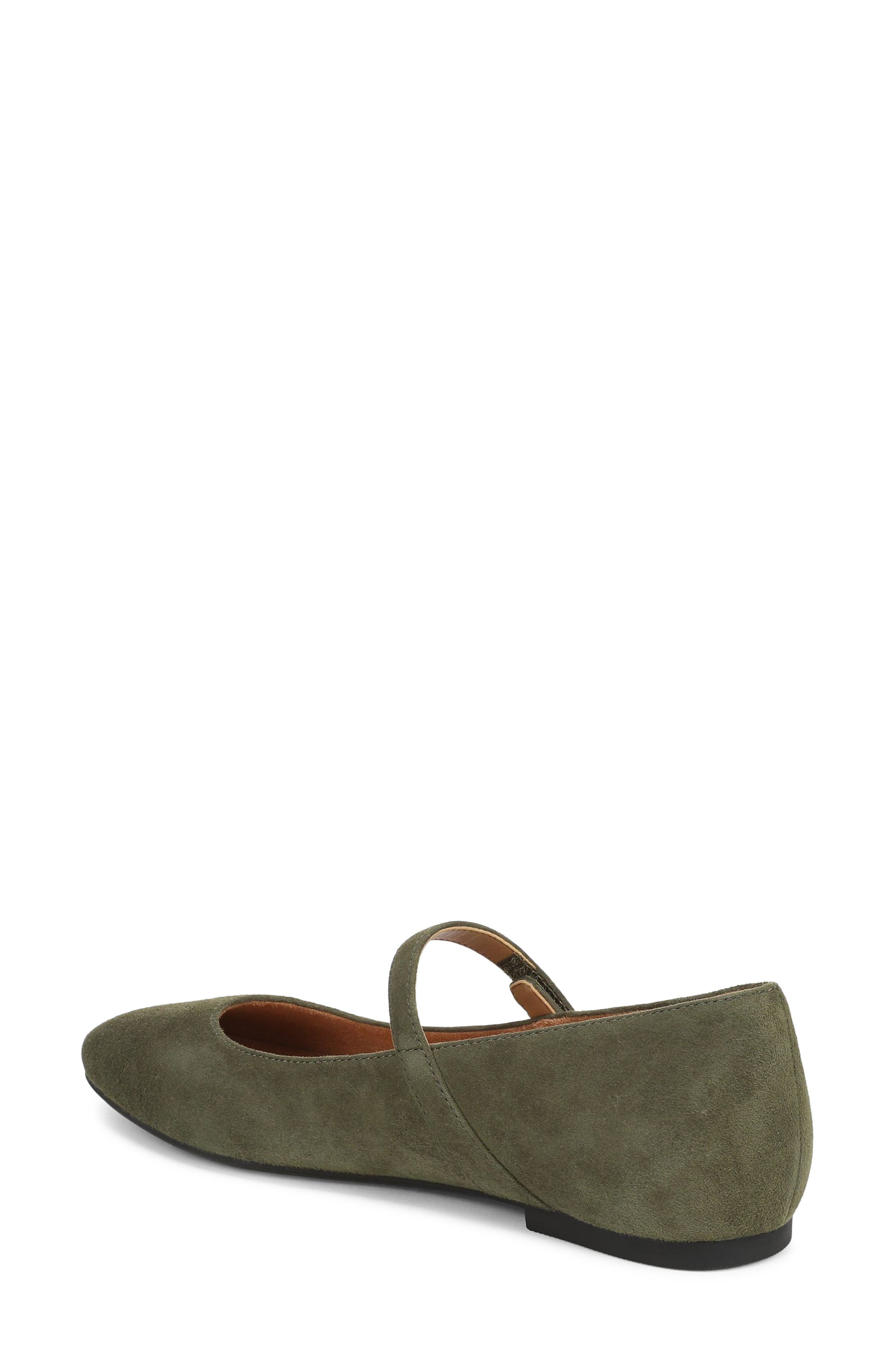 Alameda Mary Jane Flat, Alternate, color, DARK OLIVE