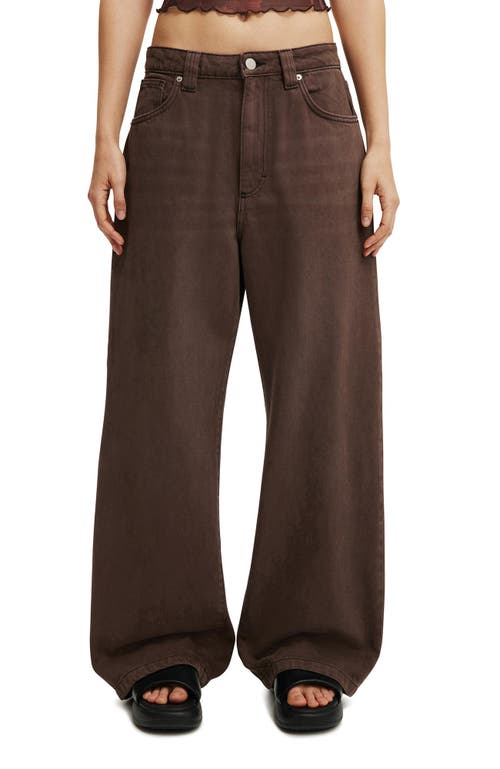 Cotton On Low Super Baggy Jean In Blue