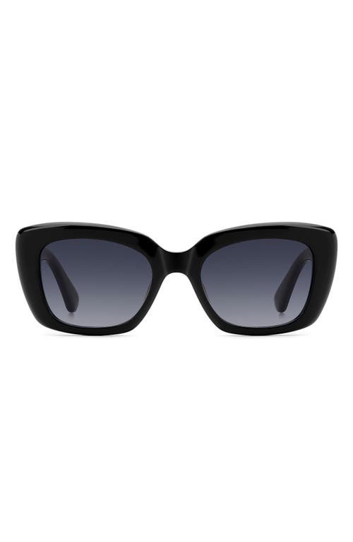 KATE SPADE KATE SPADE NEW YORK JENELL 51MM GRADIENT RECTANGULAR SUNGLASSES