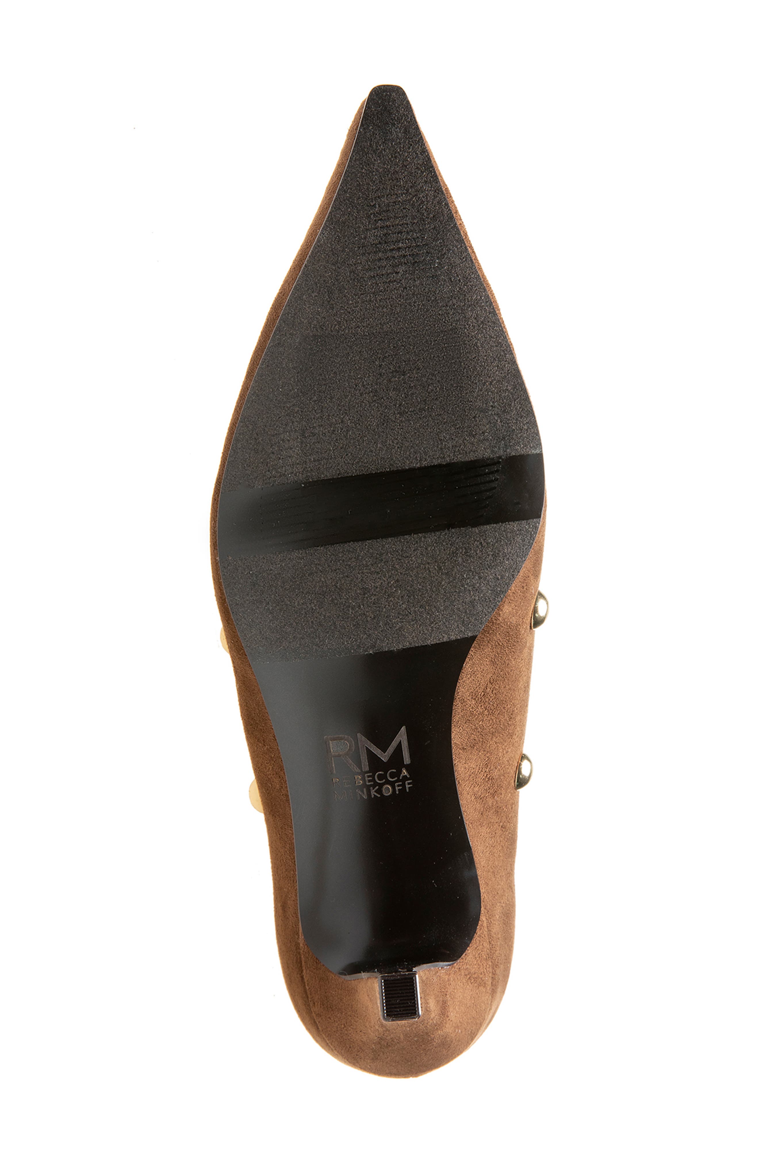 Heidi Studded Boot, Alternate, color, MOCHA FAUX SUEDEDNU