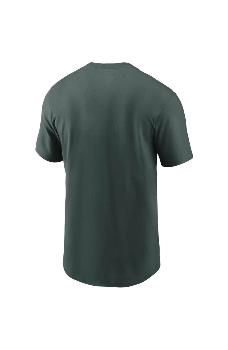 Nike Men's Nike Green Oakland Athletics Team Wordmark T-Shirt, Alternate, color, 