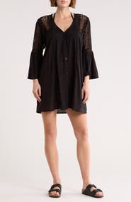 BOHO ME Lace Crochet Tunic Coverup