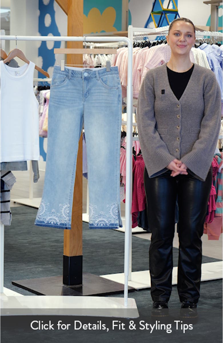 Bennett High Waist Ankle Barely Bootcut Jeans, sales video thumbnail