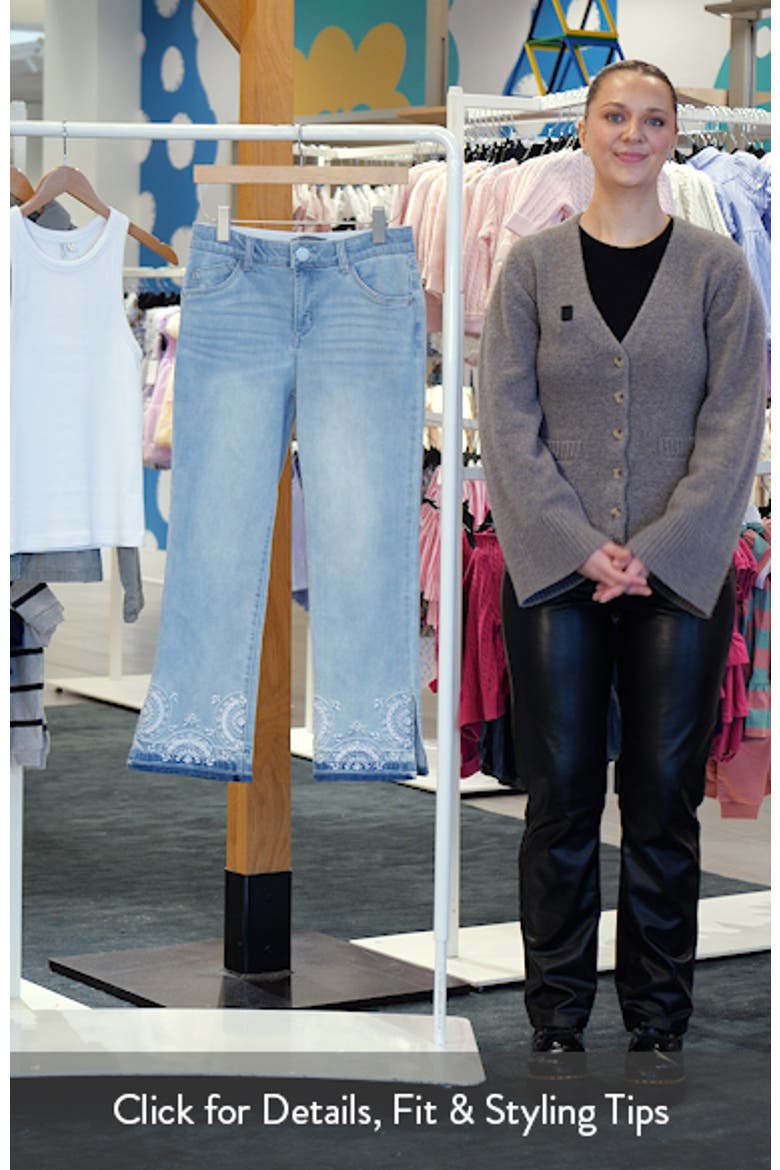 Bennett High Waist Ankle Barely Bootcut Jeans video