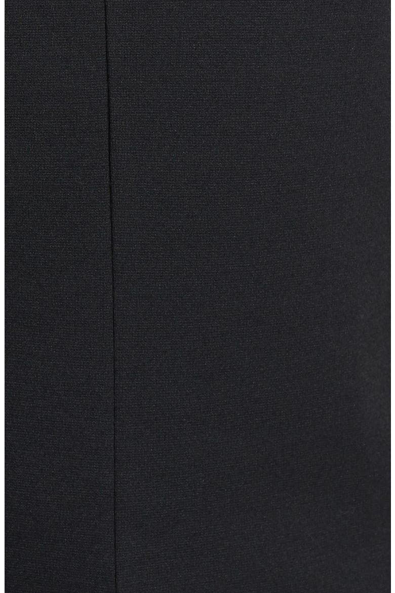 Mesh Inset Ponte Tank, Alternate, color, BLACK