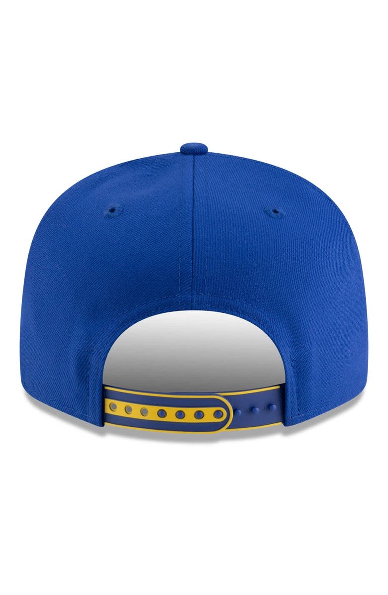 New Era Men's New Era  White/Royal Golden State Warriors 2025 NBA Tip Off Split Panel 9FIFTY Snapback Hat, Alternate, color, White