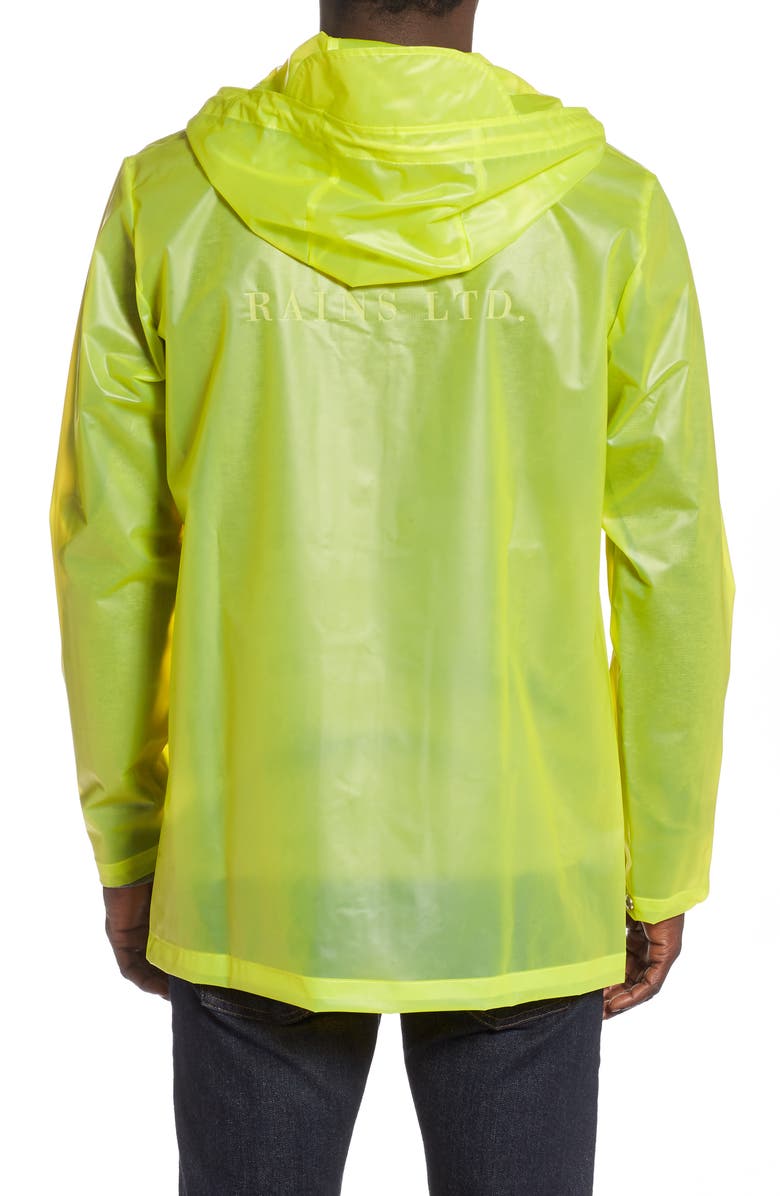 Rains Hooded Rain Jacket, Alternate, color, 