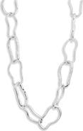 NORDSTROM RACK Wavy Link Chain Necklace