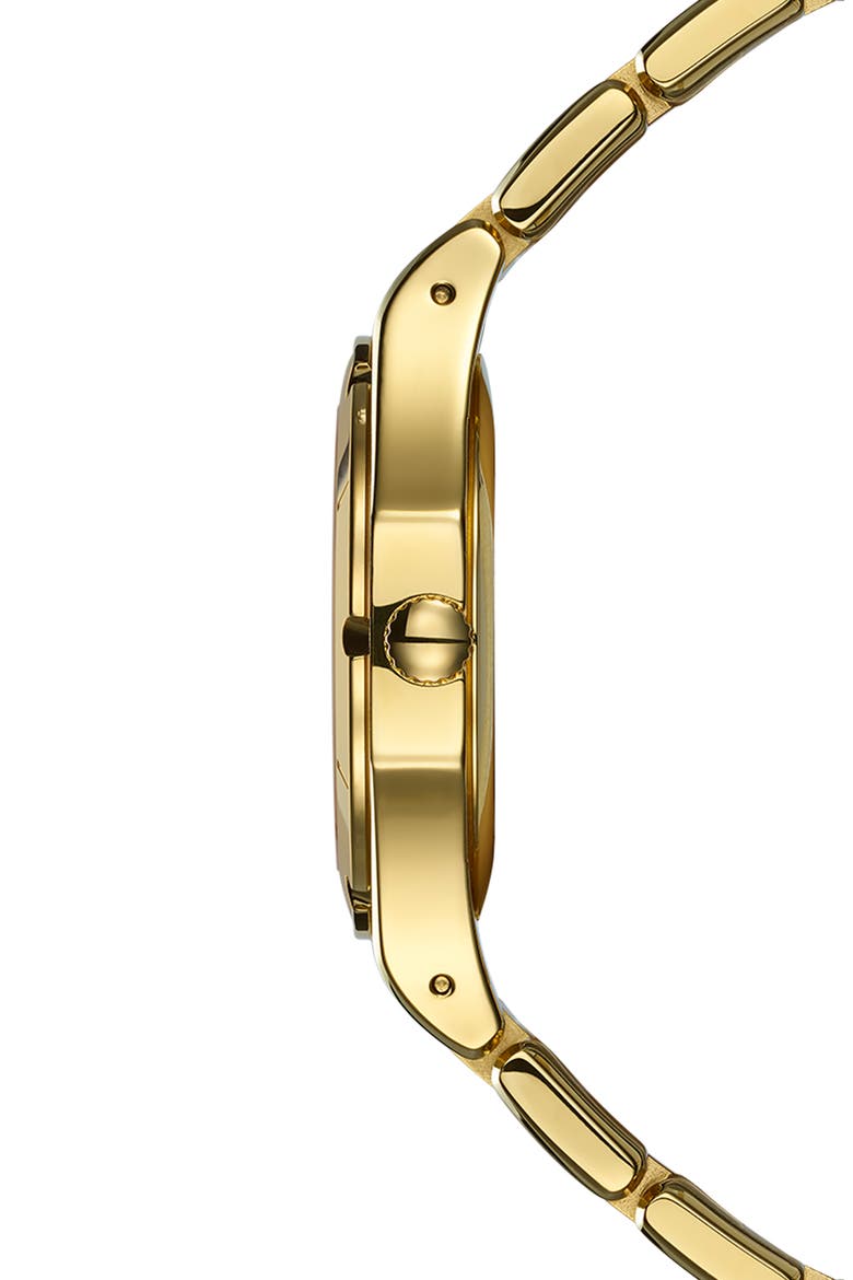 Be Balmain Moonphase Bracelet Watch, 33mm, Alternate, color, YELLOW GOLD