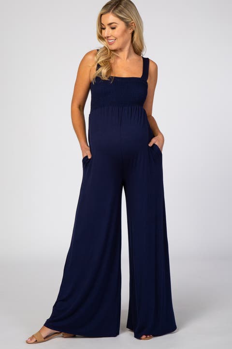 Sleeveless Wide Leg Jumpsuit