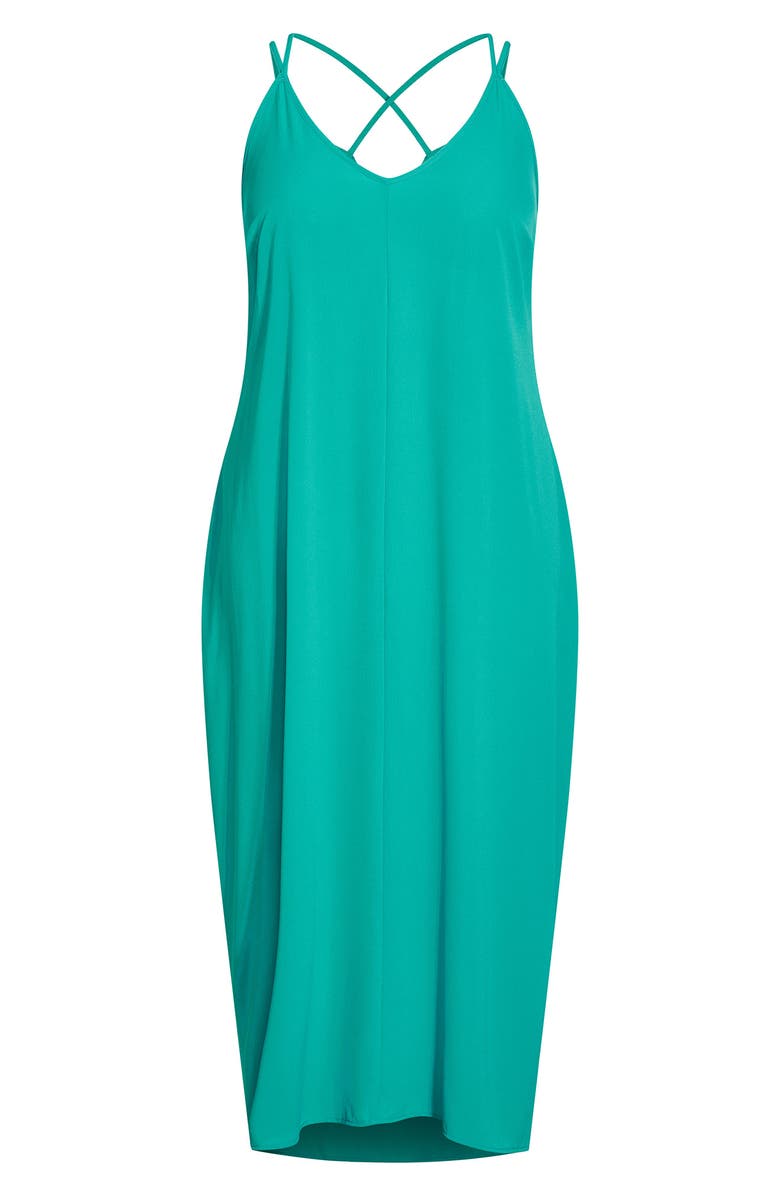 City Chic Color Burst Maxi Dress, Alternate, color, 