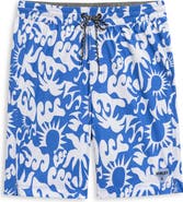 Hurley Sunny Seaside Volley Swim Trunks