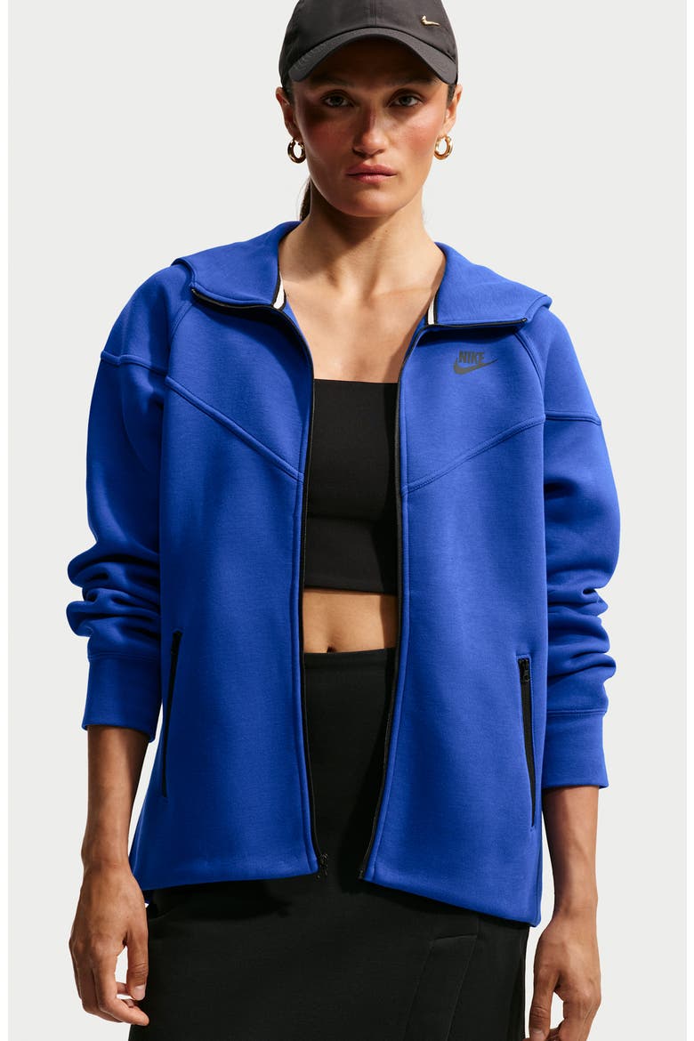 Sportswear Tech Fleece Windrunner Zip Hoodie, Alternate, color, OLD ROYAL/ BLACK