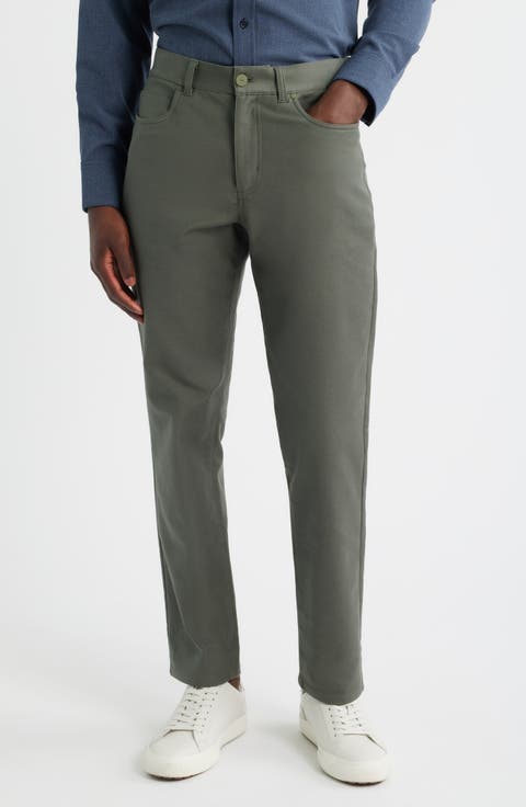 Mayfield Slim Fit Five-Pocket Twill Pants