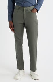 Mizzen+Main Mayfield Slim Fit Five-Pocket Twill Pants