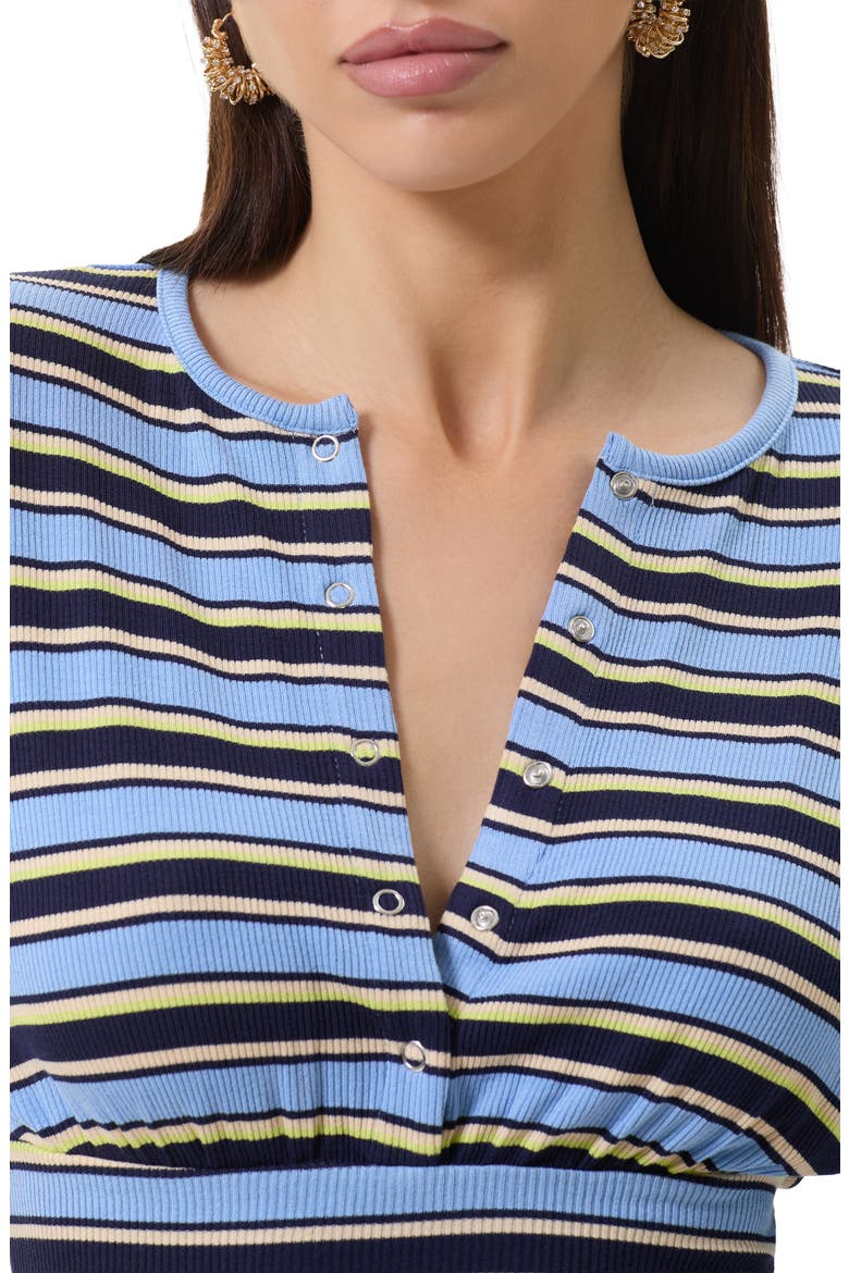 Selma Cozy Rib Cardigan, Alternate, color, IRIS STRIPE