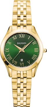 Balmain Brigitte Two Tone Bracelet Watch, 33mm