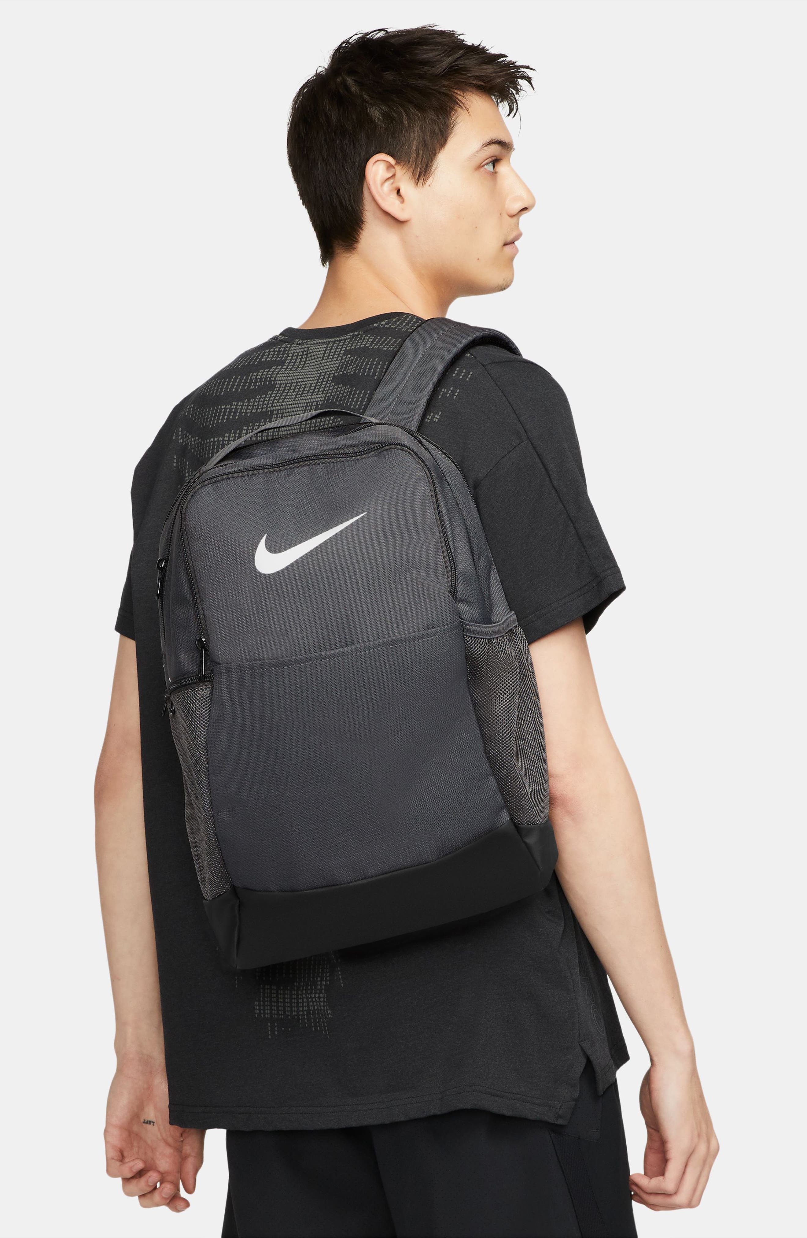 Nike Activewear Backpack, Alternate, color, Iron Grey/ Black/ White