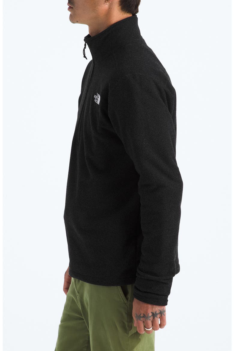 Cap Rock Half Zip Pullover, Alternate, color, TNF BLACK HEATHER