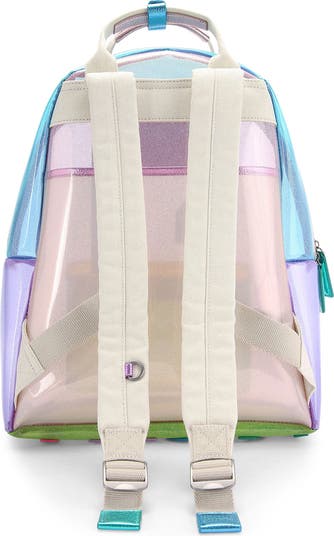 Large Southbank Vinyl Clear Backpack