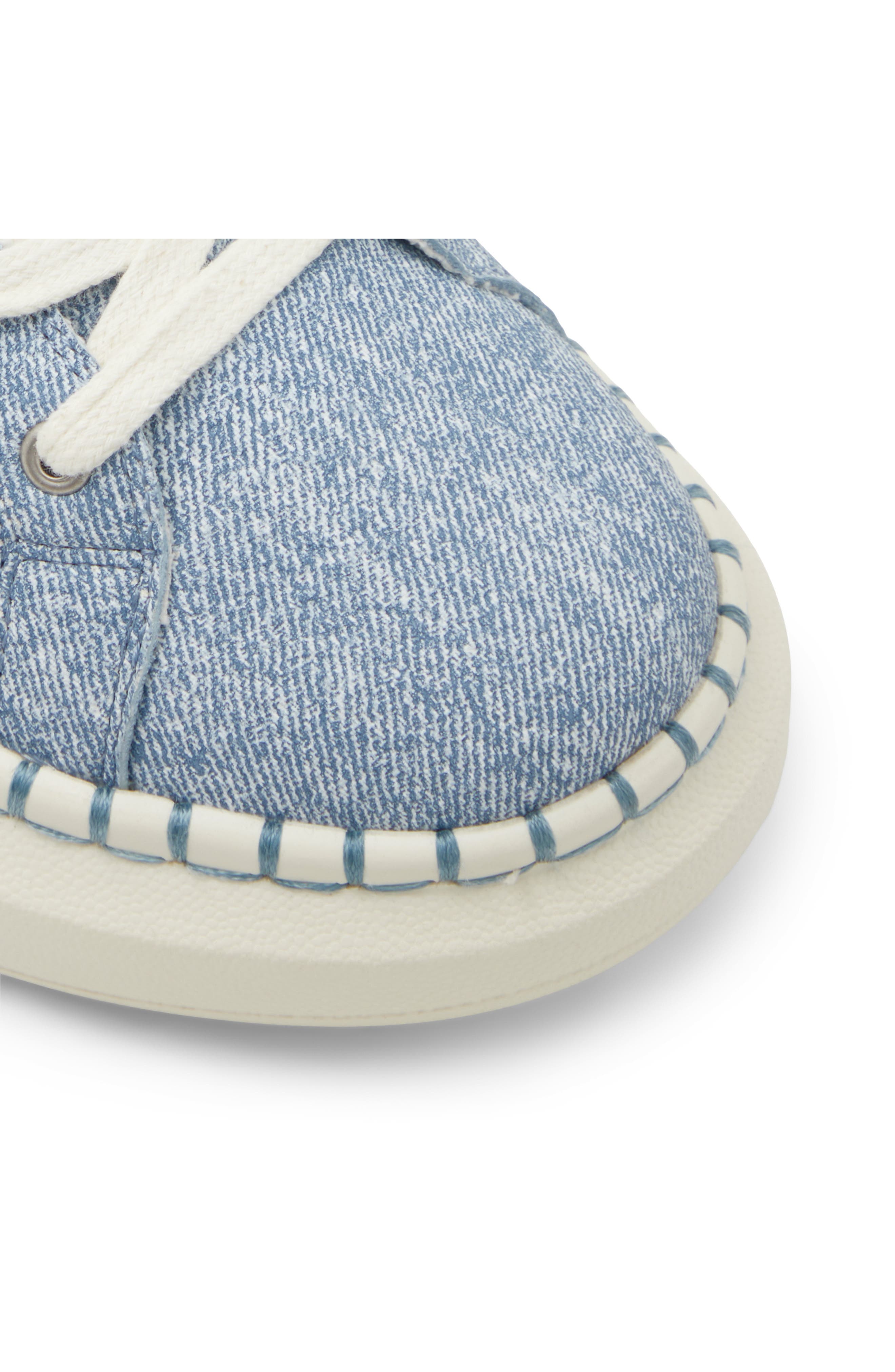 Stellar Platform Sneaker, Alternate, color, DENIM