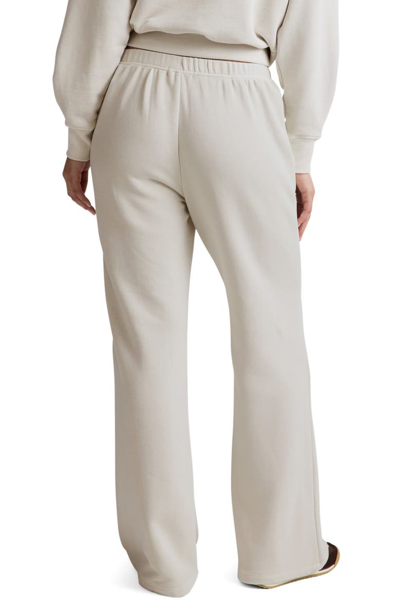 Beyond Yoga Fade Out Flare Leg Sweatpants, Alternate, color, Washed Vintage White