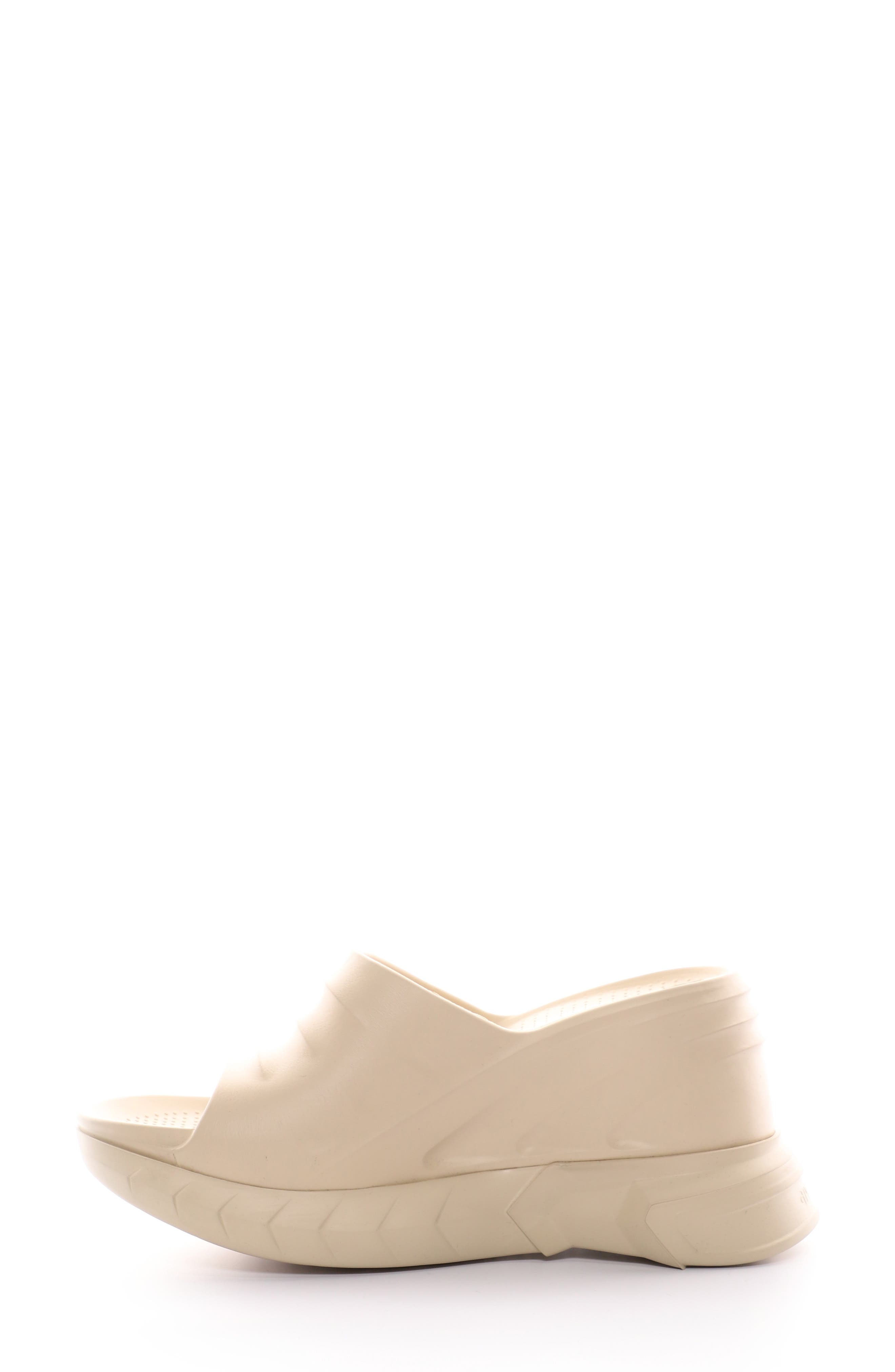 Marshmallow Wedge Slide Sandal, Alternate, color, SAND