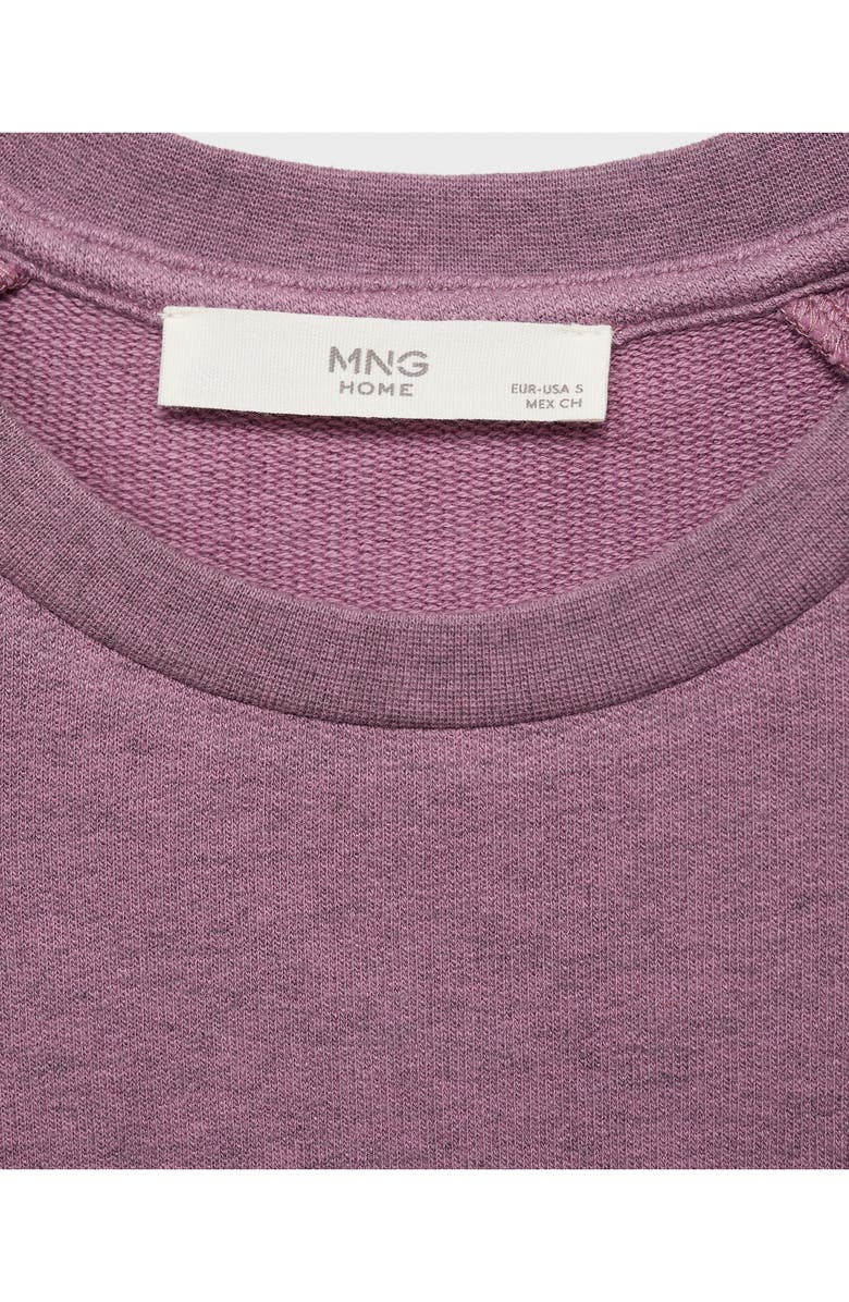 MANGO Heather Fleece Nightgown, Alternate, color, 