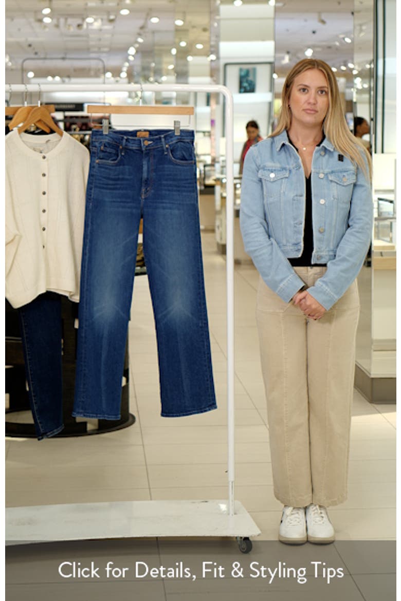 The Kick It Flood Ankle Straight Leg Jeans video