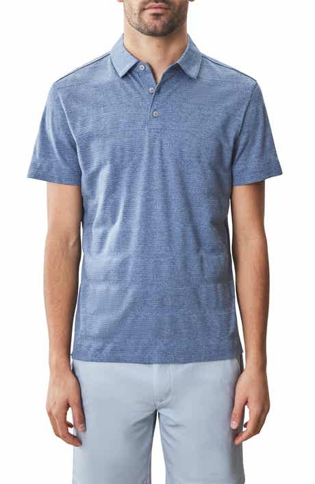 Robert Barakett Granite Cotton Blend Polo