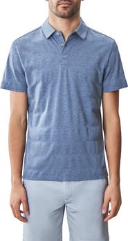 Robert Barakett Granite Cotton Blend Polo