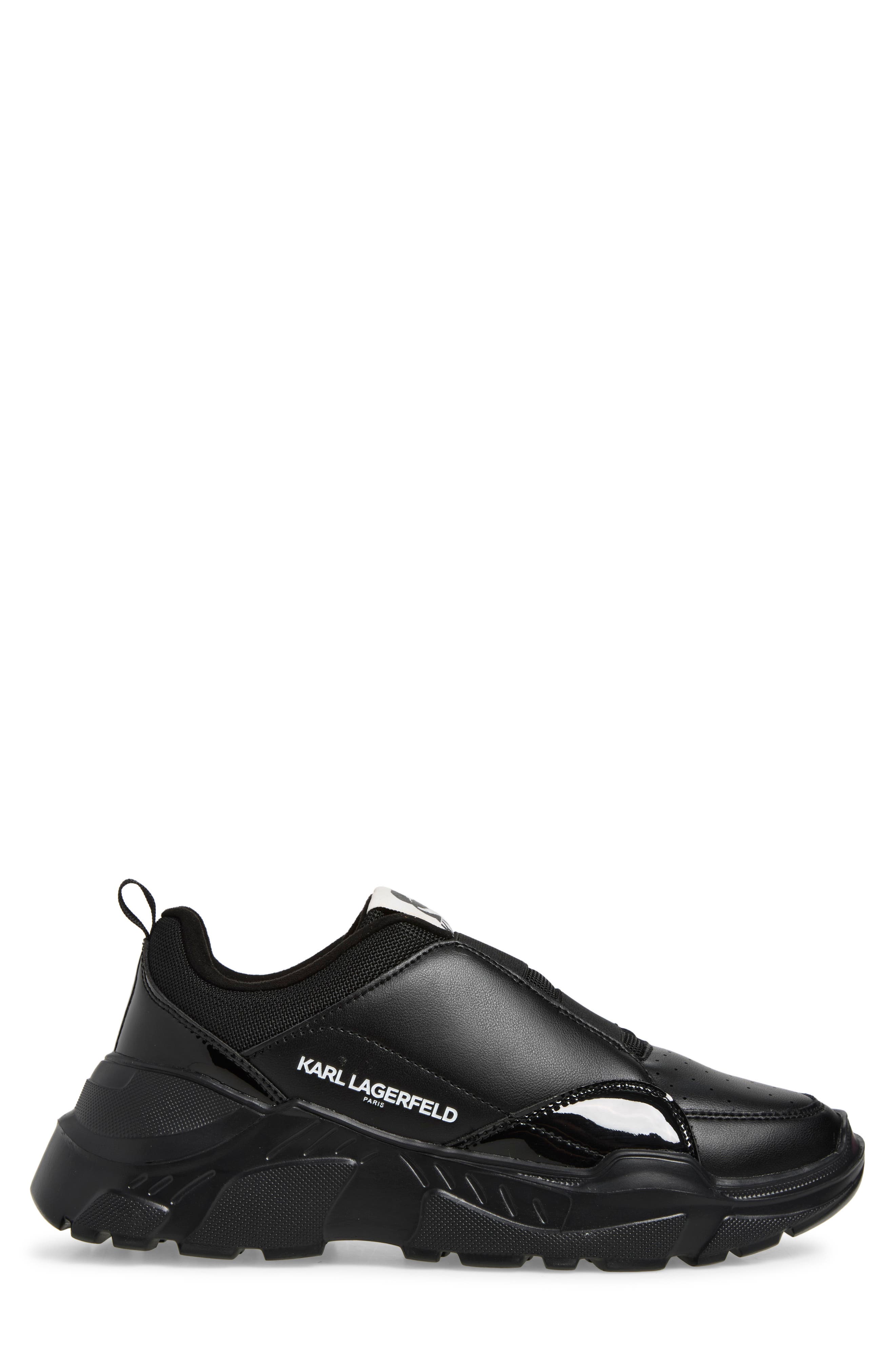 Cedril Sneaker, Alternate, color, BLACK