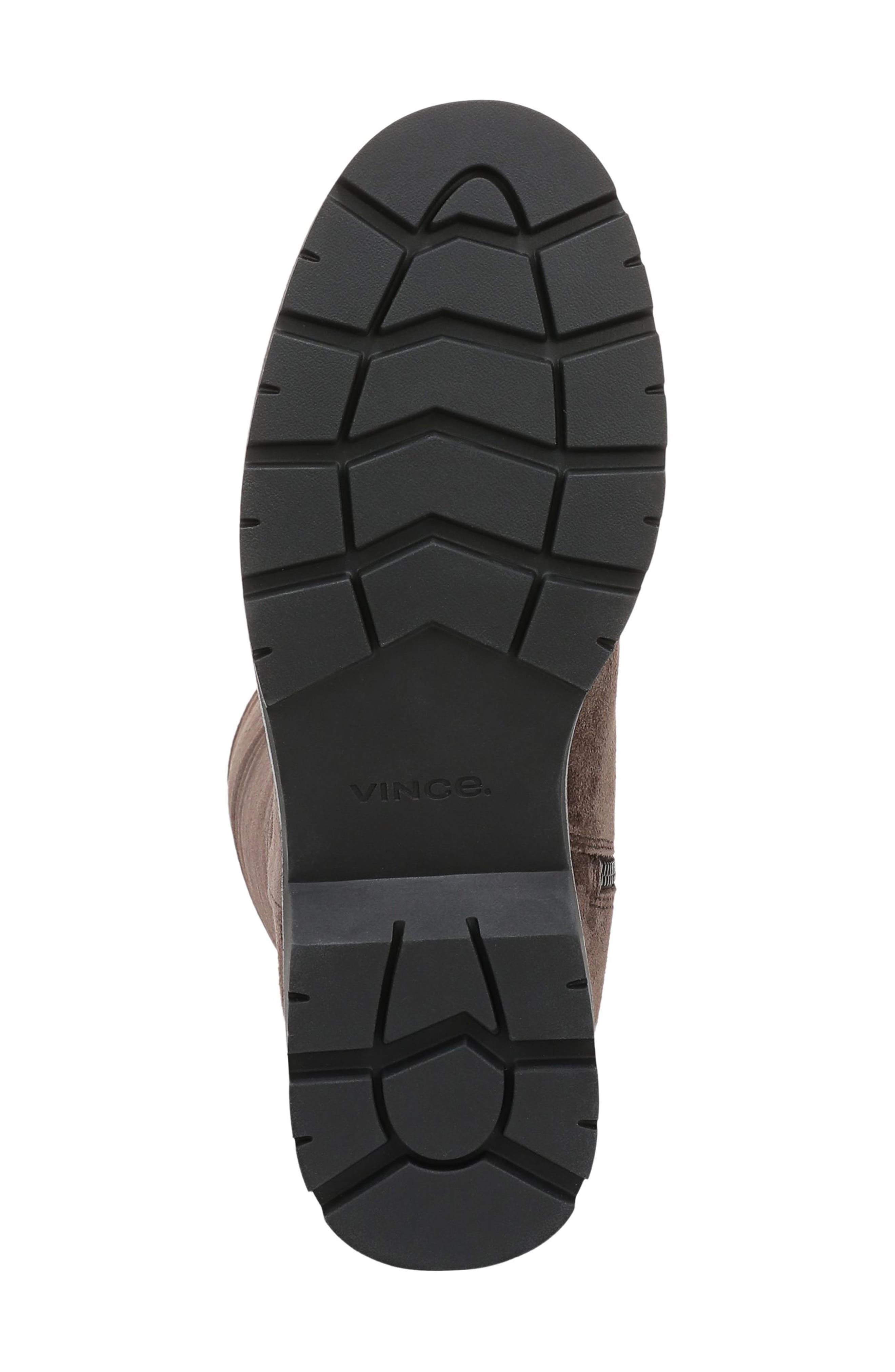 Vince Sibelle Genuine Shearling Knee High Boot, Alternate, color, Truffle