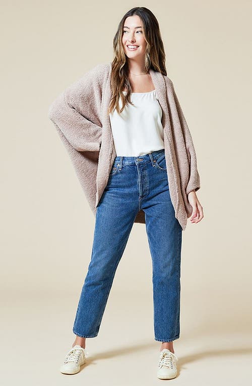 Softies Solid Marshmallow Shawl In Coco