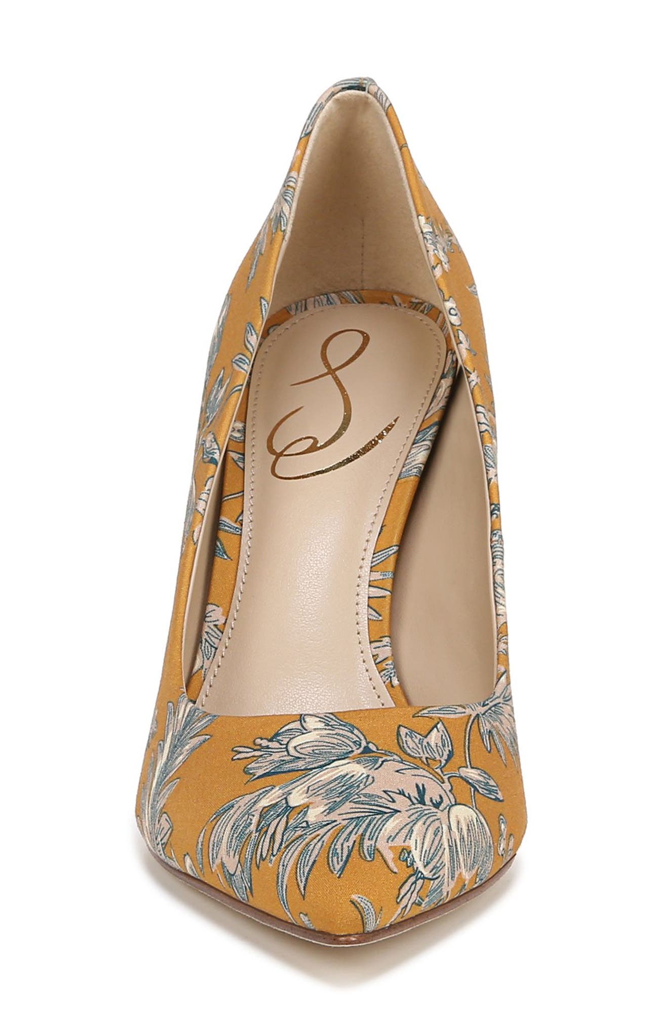 Hazel Pointed Toe Pump, Alternate, color, WASHED MARIGOLD