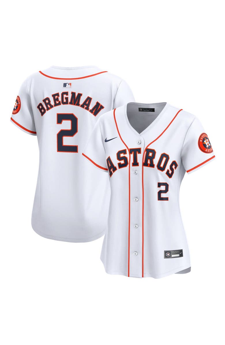 Nike Women's Nike Alex Bregman White Houston Astros Home Limited Player Jersey, Main, color,